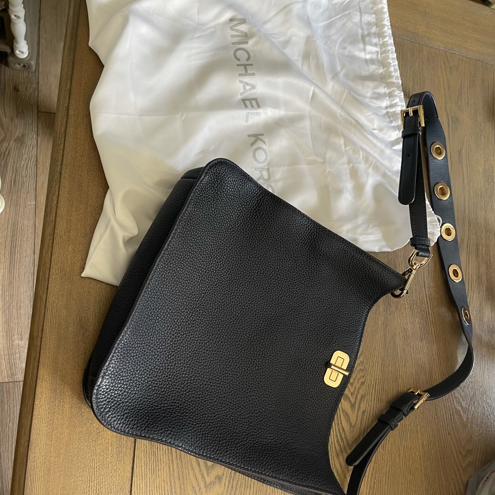 Michael Kors Navy Shoulder Bag